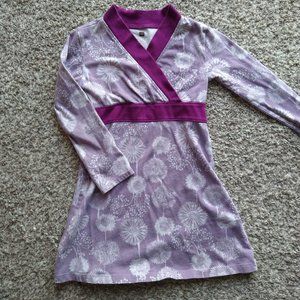 Lavender Tea Collection wrap style dress, size 6
